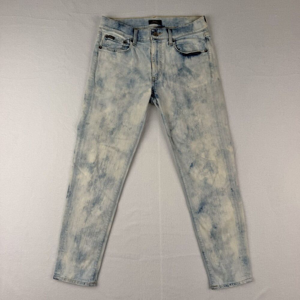 Polo Ralph Lauren Womens Jeans Blue 28 Indigo Tompkins Skinny High Rise Ankle